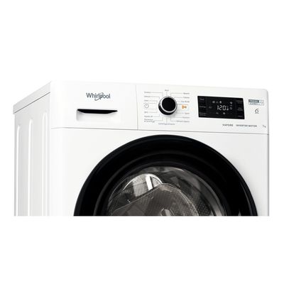 Whirlpool-Lavabiancheria-A-libera-installazione-FSB-723V-BS-IT-N-Bianco-Carica-frontale-D-Control-panel