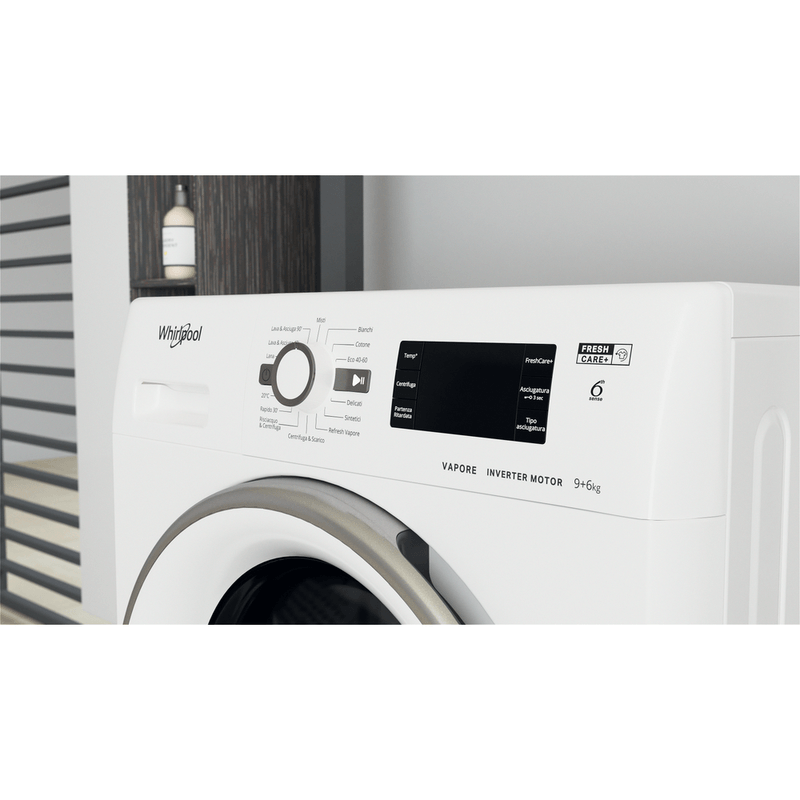 Whirlpool-Lavasciugabiancheria-A-libera-installazione-FWDG-961483-WSV-IT-N-Bianco-Carica-frontale-Lifestyle-control-panel