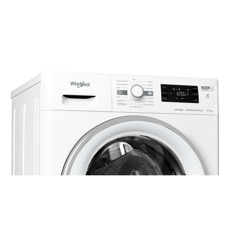 Whirlpool-Lavasciugabiancheria-A-libera-installazione-FWDG-961483-WSV-IT-N-Bianco-Carica-frontale-Control-panel