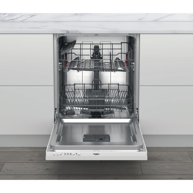 Whirlpool Lavastoviglie Da incasso WI 3010 Totalmente integrato F Frontal open