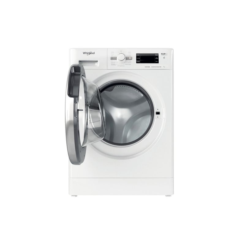 Whirlpool-Lavabiancheria-A-libera-installazione-FSB-723V-S-IT-N-Bianco-Carica-frontale-D-Frontal-open