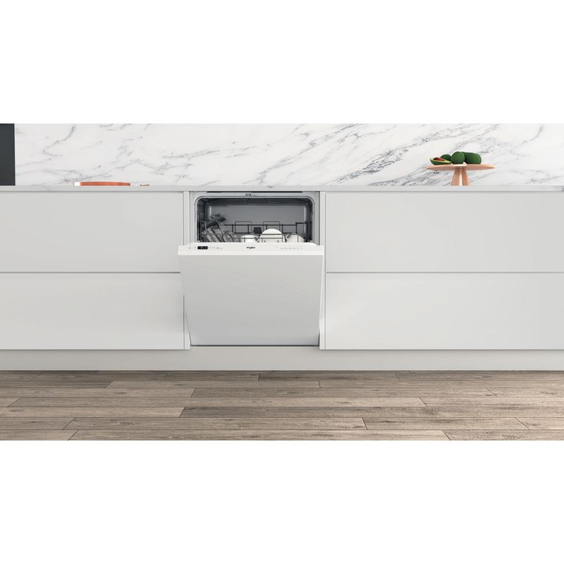 Whirlpool Lavastoviglie Da incasso WIC 3B26 Totalmente integrato E Lifestyle frontal open