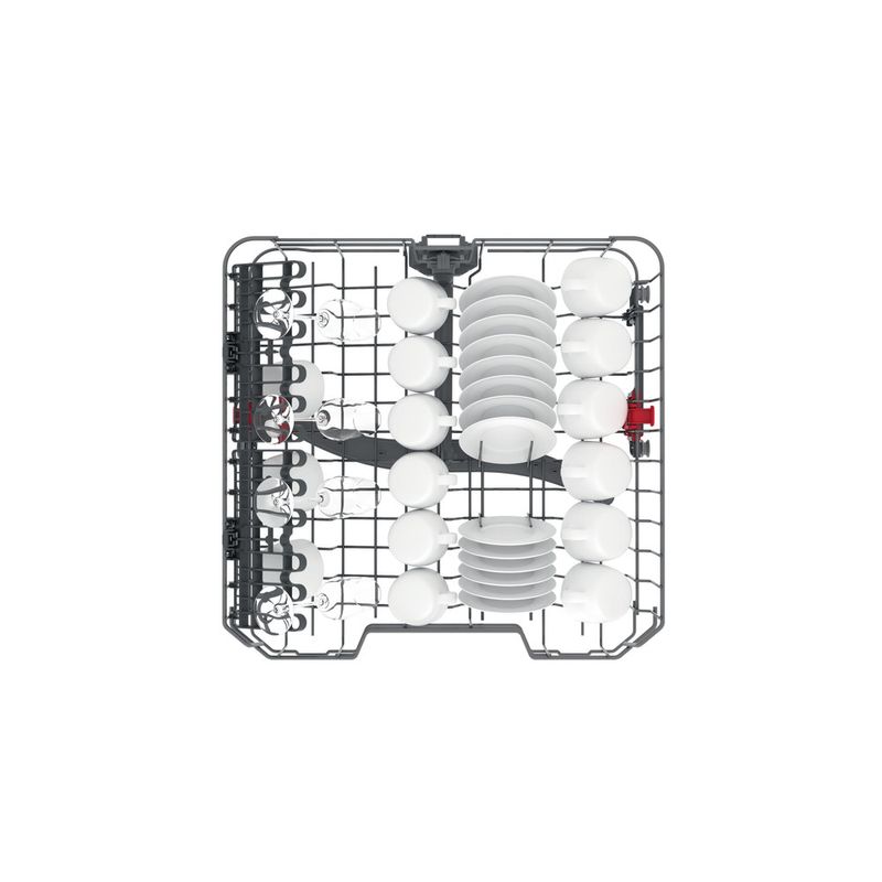 Whirlpool Lavastoviglie Da incasso WIC 3B26 Totalmente integrato E Rack