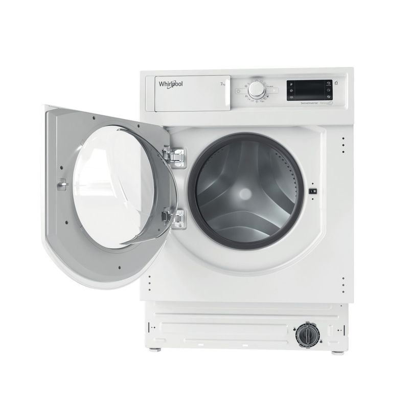 Whirlpool Lavabiancheria Da incasso BI WMWG 71483E EU N Bianco Carica frontale D Frontal open