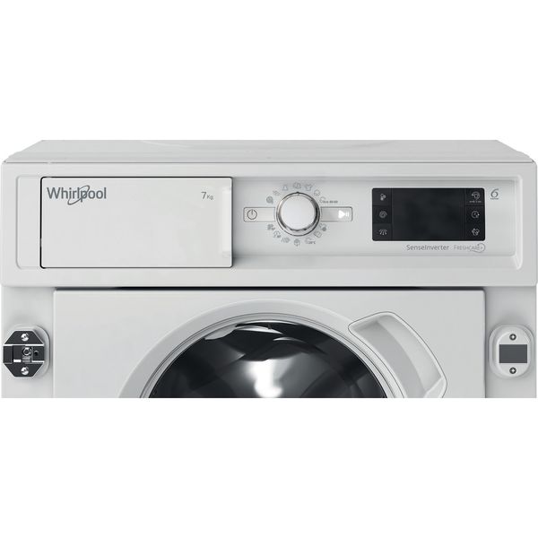 Whirlpool Lavabiancheria Da incasso BI WMWG 71483E EU N Bianco Carica frontale D Control panel