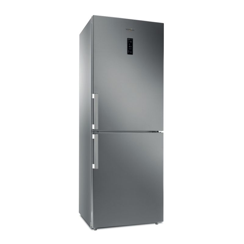 Whirlpool Combinazione Frigorifero/Congelatore A libera installazione WB70E 973 X Optic Inox 2 porte Perspective