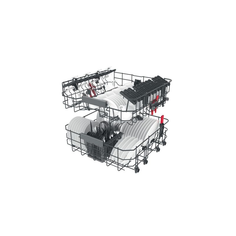 Whirlpool Lavastoviglie Da incasso WB 6020 P X Semi-integrato E Technical Translucent