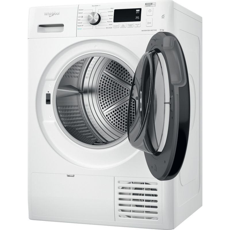Whirlpool Asciugabiancheria FFT M11 9X2B IT Bianco Perspective open