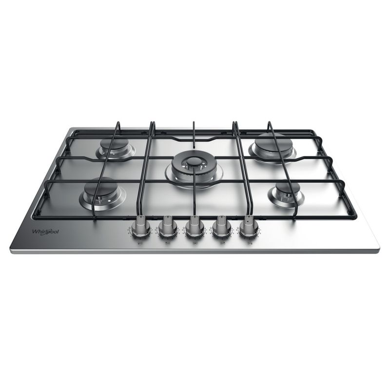 Whirlpool Piano cottura TKRL 751 IX Inox GAS Perspective