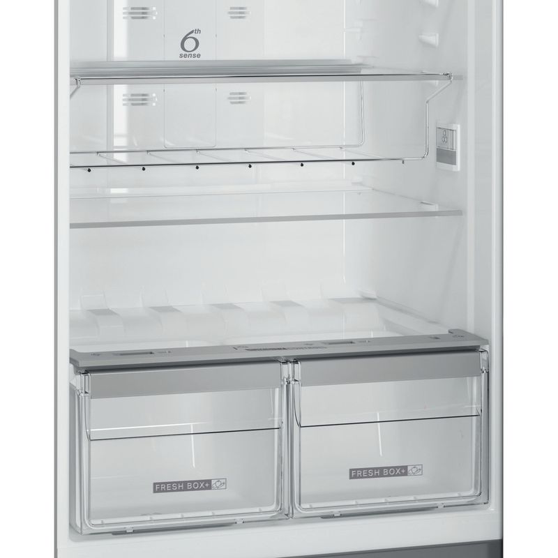 Whirlpool Combinazione Frigorifero/Congelatore A libera installazione WT70E 952 X Optic Inox 2 porte Drawer