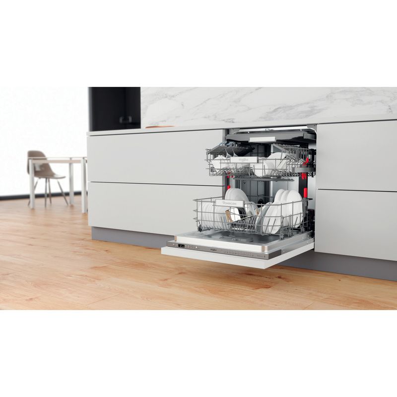Whirlpool Lavastoviglie Da incasso WIS 7030 PEF Totalmente integrato D Lifestyle perspective open
