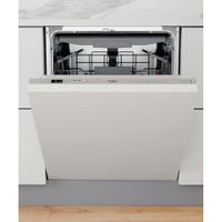 Lavastoviglie da incasso Whirlpool: colore argento, grande capienza - WIS 7020 PEF