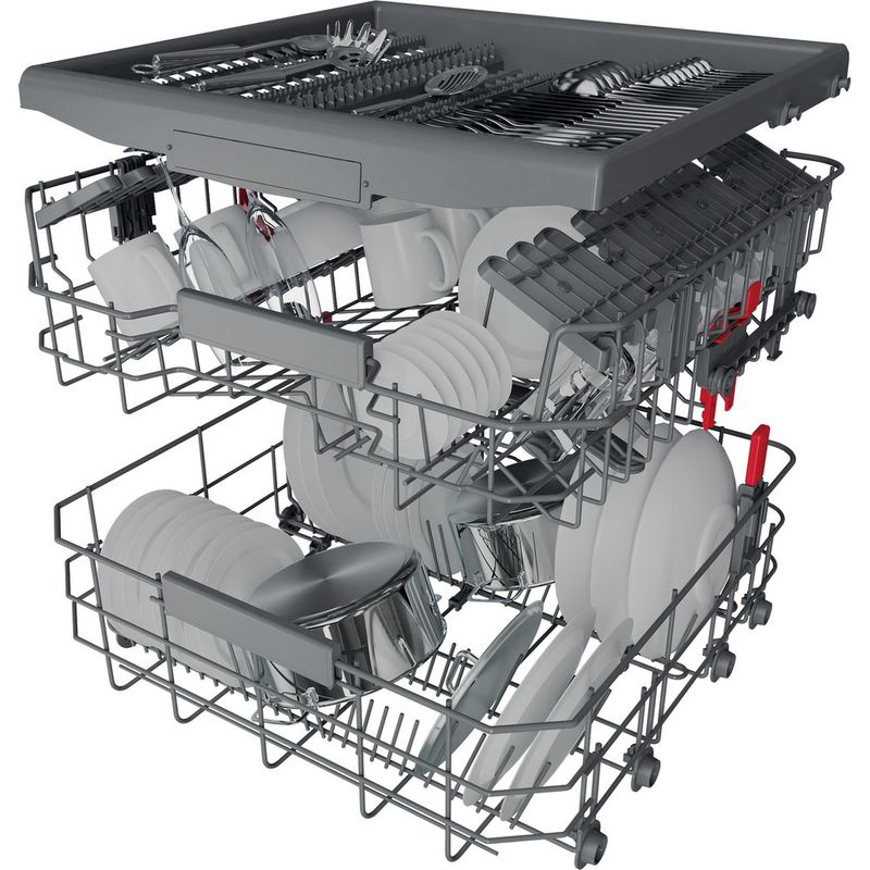 Whirlpool Lavastoviglie Da incasso WIS 7020 PEF Totalmente integrato E Technical Translucent