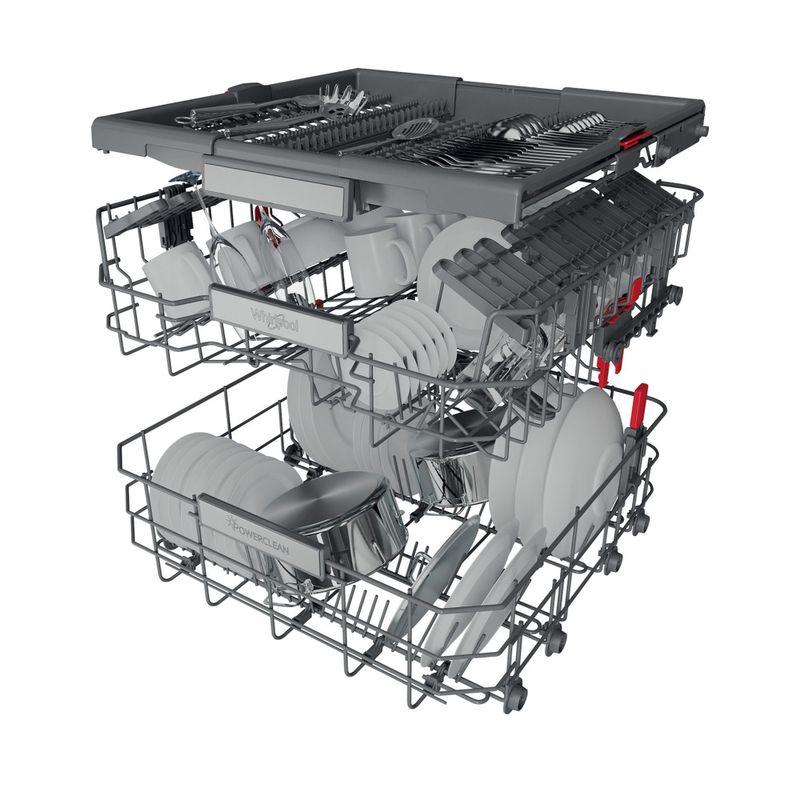 Whirlpool Lavastoviglie Da incasso WIS 9040 PEL Totalmente integrato C Technical Translucent