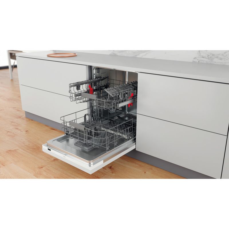 Whirlpool Lavastoviglie Da incasso WI 5020 Totalmente integrato E Lifestyle perspective open