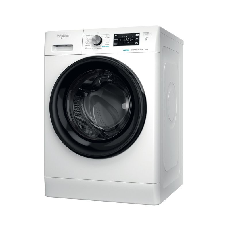 Whirlpool Lavabiancheria A libera installazione FFB D95 BV IT Bianco Carica frontale B Perspective