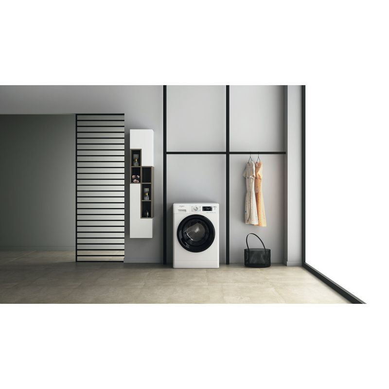 Whirlpool Lavabiancheria A libera installazione FFB D95 BV IT Bianco Carica frontale B Lifestyle frontal