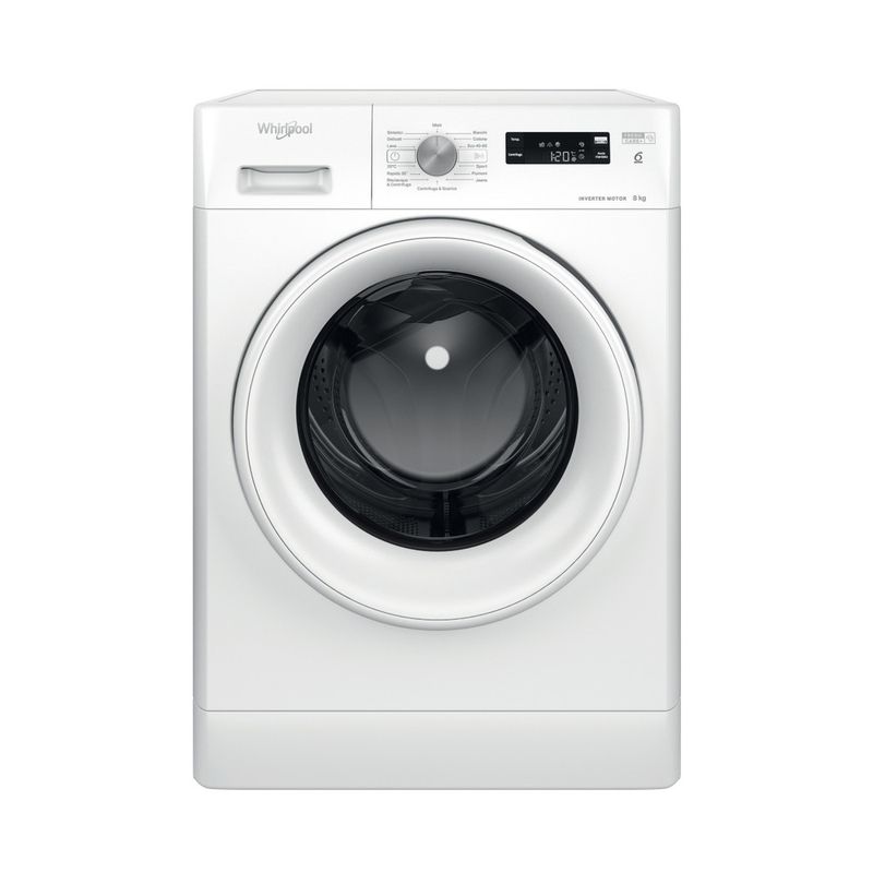 Whirlpool Lavabiancheria A libera installazione FFS P85 IT Bianco Carica frontale B Frontal