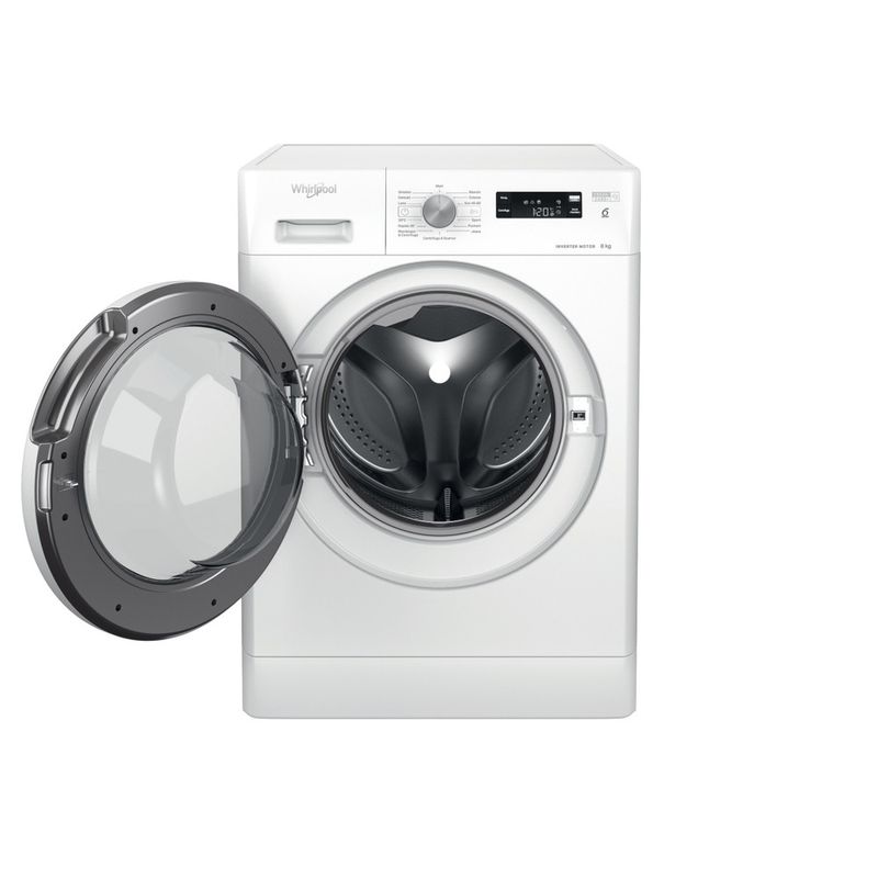 Whirlpool Lavabiancheria A libera installazione FFS P85 IT Bianco Carica frontale B Frontal open