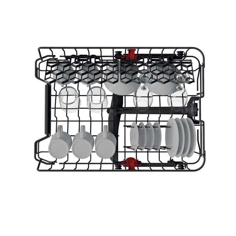 Whirlpool Lavastoviglie Da incasso WSIC 3M27 C Totalmente integrato E Rack
