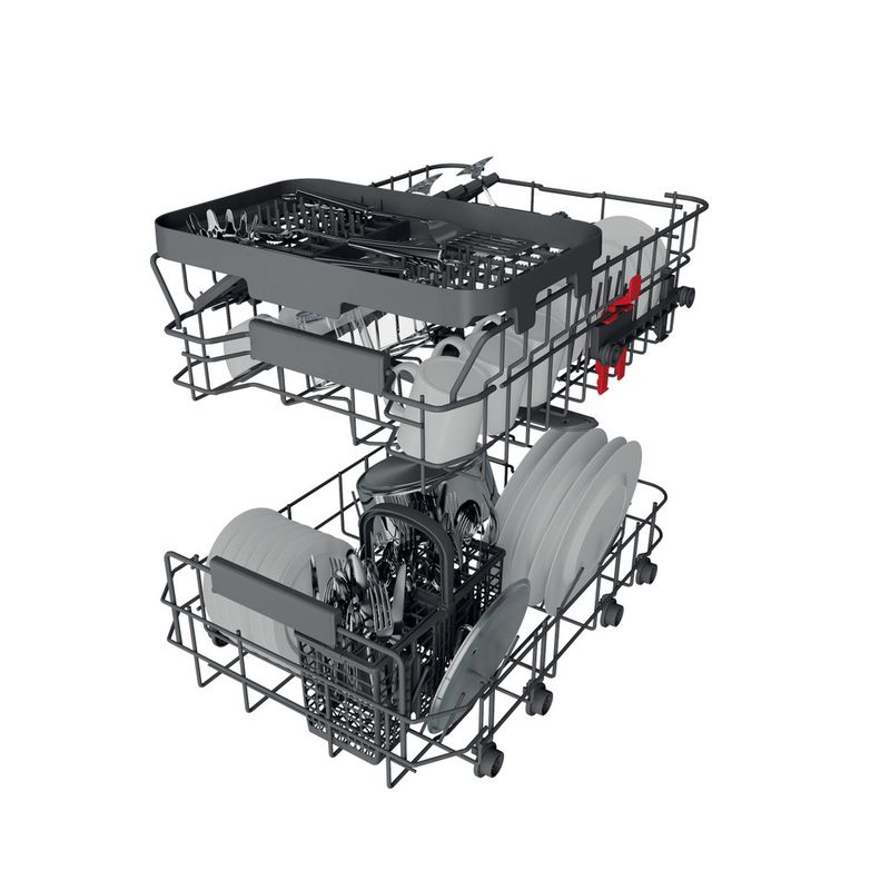 Whirlpool Lavastoviglie Da incasso WSIC 3M27 C Totalmente integrato E Technical Translucent