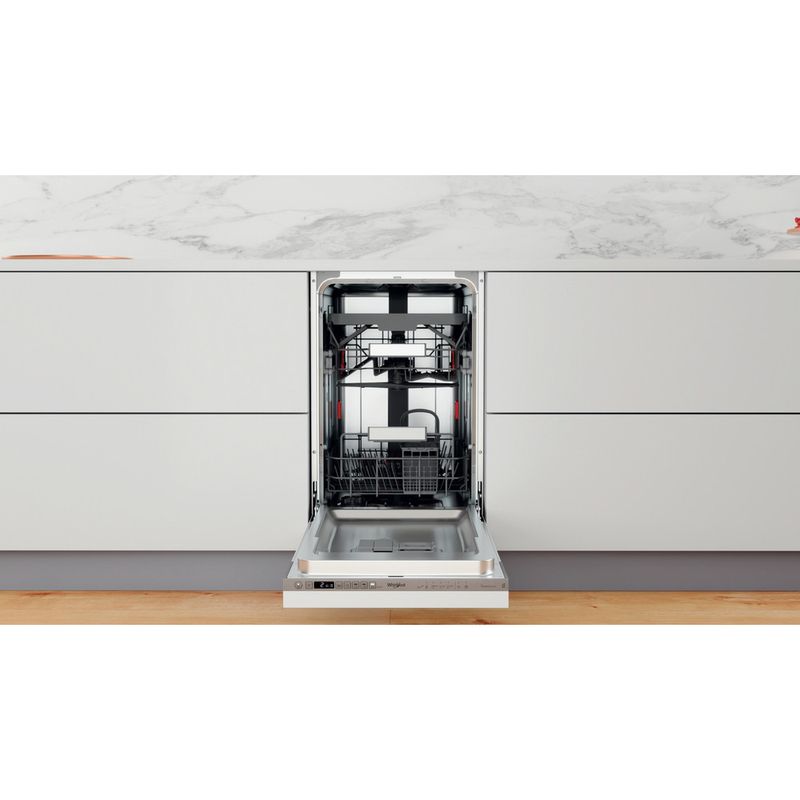 Whirlpool Lavastoviglie Da incasso WSIO 3T223 PCE X Totalmente integrato E Lifestyle frontal open