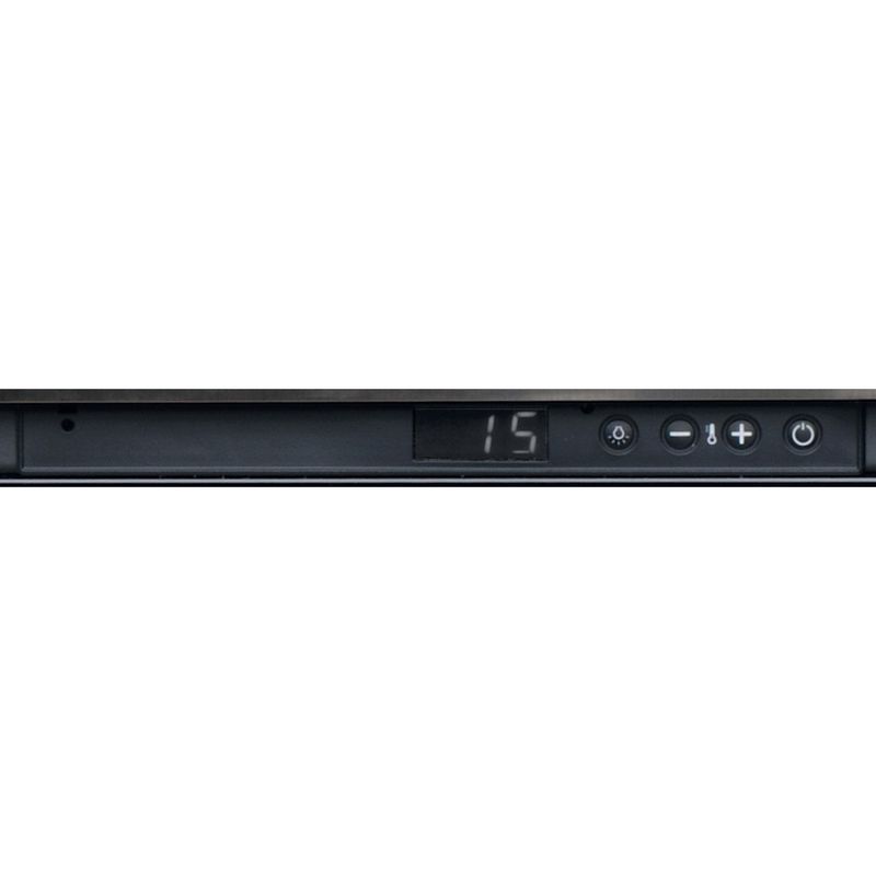 Whirlpool Conservazione del vino Da incasso W WC5120 Inox Control panel