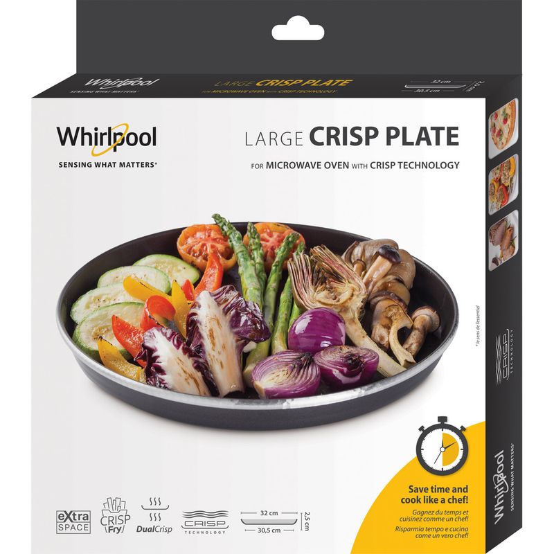 Piatto tortiera Crisp Whirlpool AVM 305 diametro 305 mm., offerta vendita  online