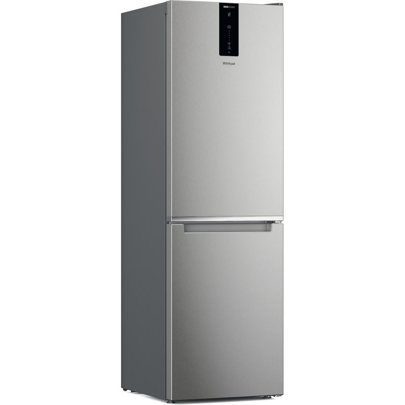 Whirlpool Combinazione Frigorifero/Congelatore A libera installazione W7X 82O OX Optic Inox 2 porte Perspective