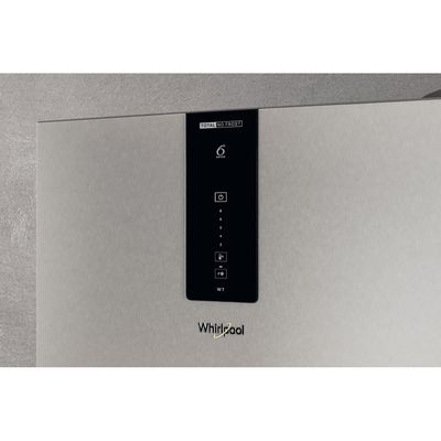 Whirlpool-Combinazione-Frigorifero-Congelatore-A-libera-installazione-W7X-82O-OX-Optic-Inox-2-porte-Control-panel