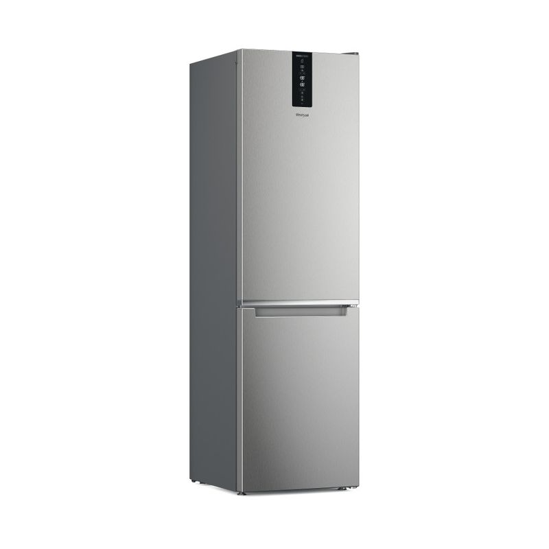 Whirlpool Combinazione Frigorifero/Congelatore A libera installazione W7X 93T OX 2 Optic Inox 2 porte Perspective