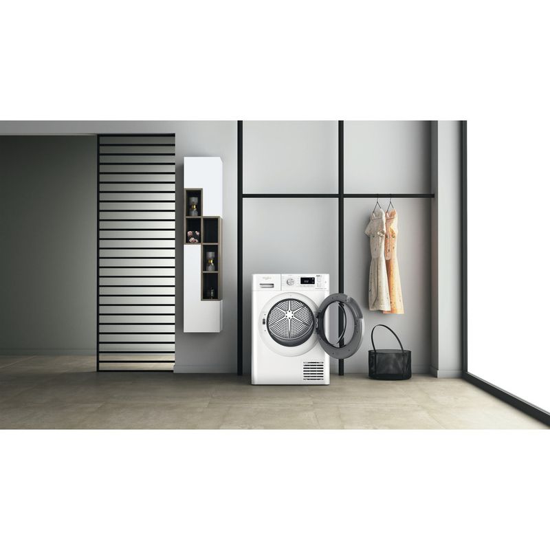 Whirlpool Asciugabiancheria FFT M11 9X3WSY IT Bianco Lifestyle frontal open