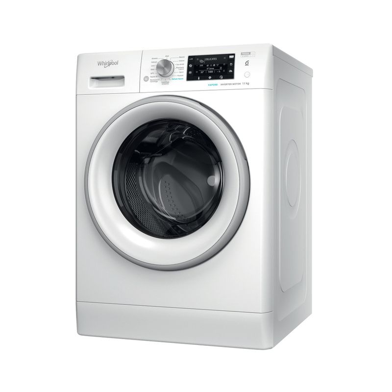 Whirlpool Lavabiancheria A libera installazione FFD 1146 SV IT Bianco Carica frontale A Perspective