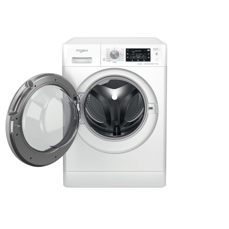 Whirlpool-Lavabiancheria-A-libera-installazione-FFD-1146-SV-IT-Bianco-Carica-frontale-A-Frontal-open