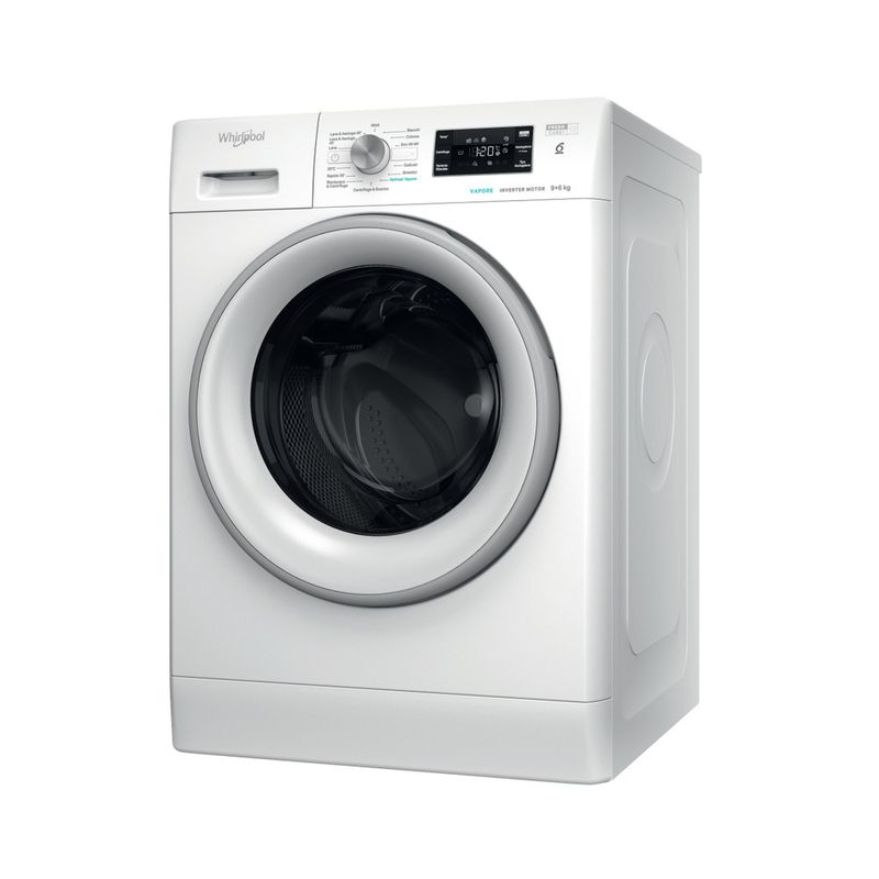 Whirlpool Lavasciugabiancheria A libera installazione FFWDB 96436 SV IT Bianco Carica frontale Perspective