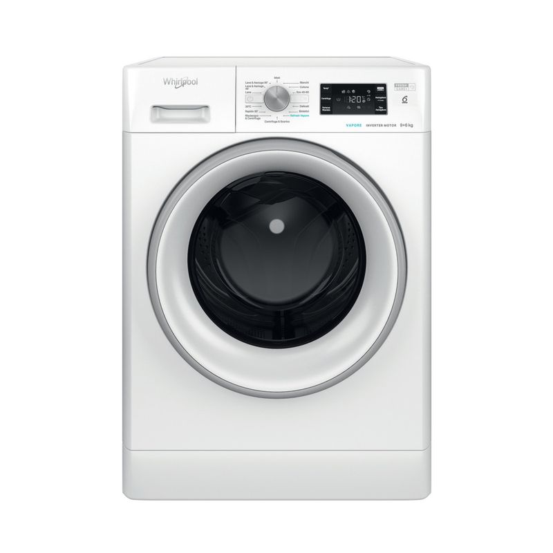 Whirlpool Lavasciugabiancheria A libera installazione FFWDB 96436 SV IT Bianco Carica frontale Frontal