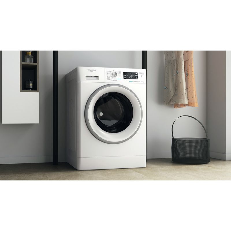 Whirlpool Lavasciugabiancheria A libera installazione FFWDB 96436 SV IT Bianco Carica frontale Lifestyle perspective