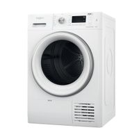 Asciugatrice a pompa di calore Whirlpool: a libera installazione, 8,0 kg - FFT M11 8X3WS IT