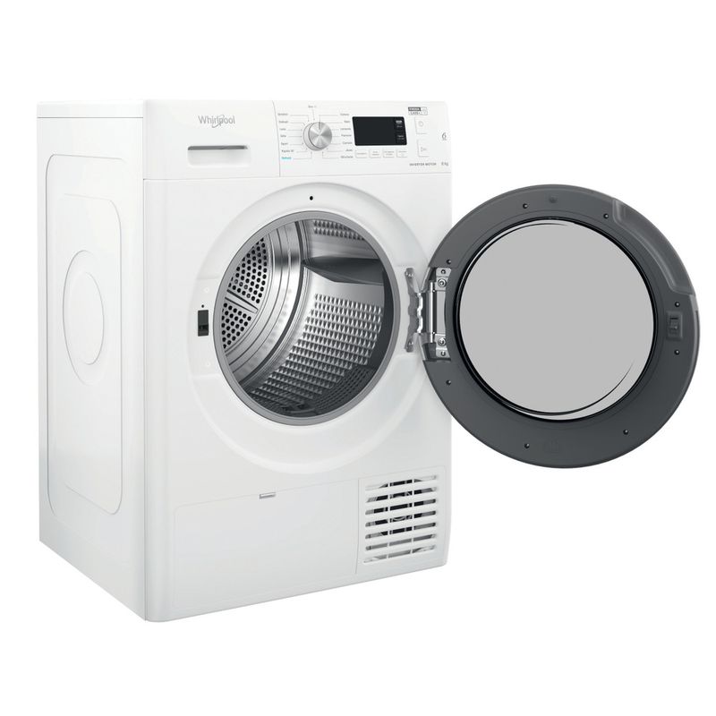 Whirlpool Asciugabiancheria FFT M11 8X3WS IT Bianco Perspective open