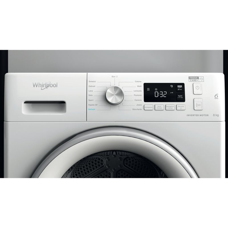 Whirlpool Asciugabiancheria FFT M11 8X3WS IT Bianco Control panel