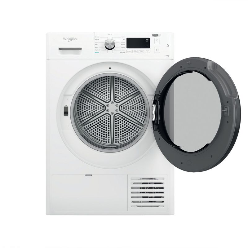 Whirlpool-Asciugabiancheria-FFTN-M11-9X2B-IT-Bianco-Frontal-open