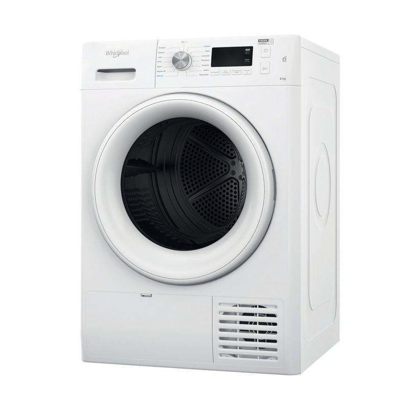 Whirlpool Asciugabiancheria FFTN M11 82 IT Bianco Perspective