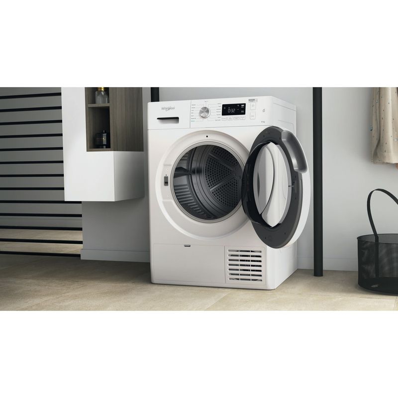 Whirlpool Asciugabiancheria FFTN M11 82 IT Bianco Lifestyle perspective open