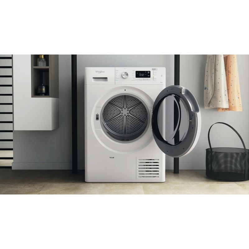 Whirlpool Asciugabiancheria FFTN M11 82 IT Bianco Lifestyle frontal open