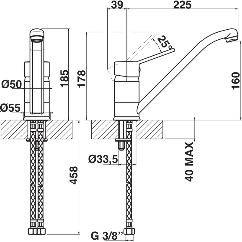 Whirlpool-Rubinetto-A-libera-installazione-FAY-018-JA-Technical-drawing