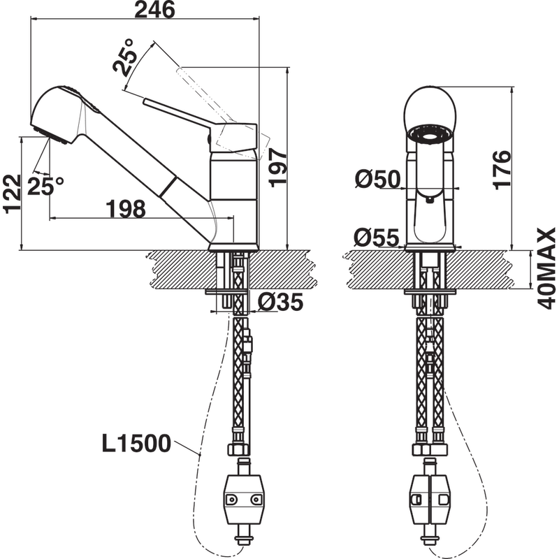 Whirlpool-Rubinetto-A-libera-installazione-FAS-005-IX-Cromo-Technical-drawing