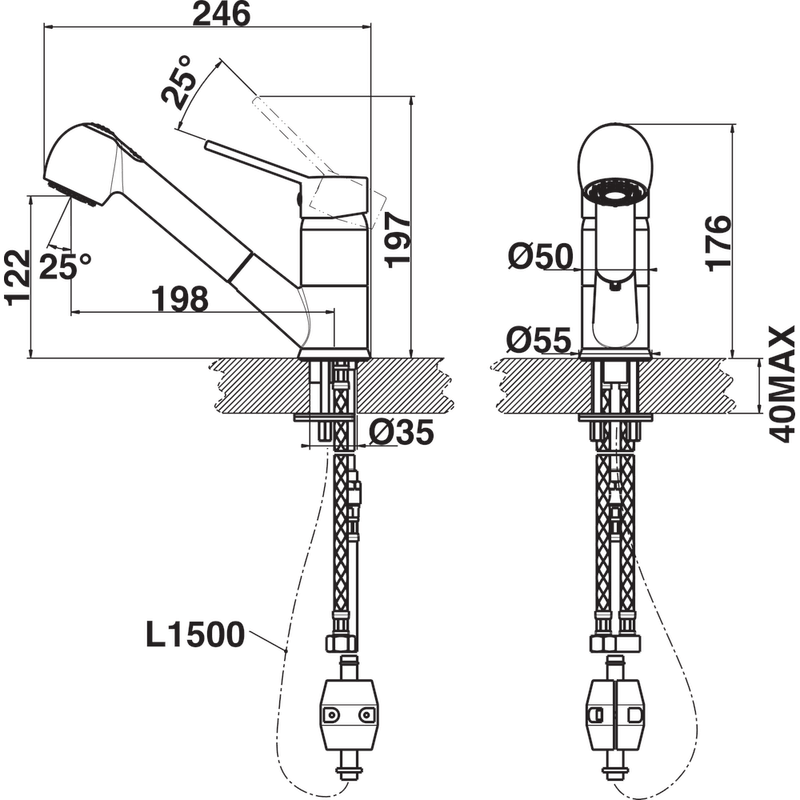 Whirlpool-Rubinetto-A-libera-installazione-FAY-019-JA-Technical-drawing