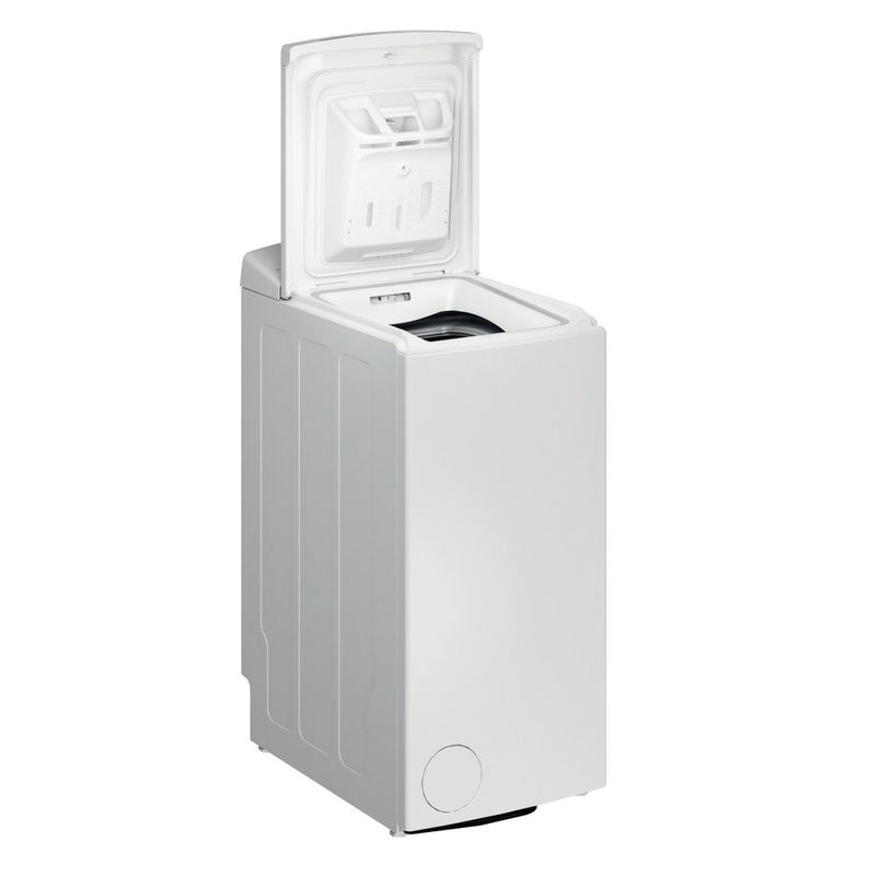 Whirlpool Lavabiancheria A libera installazione TDLR 6240L IT Bianco Carica dall'alto C Perspective open