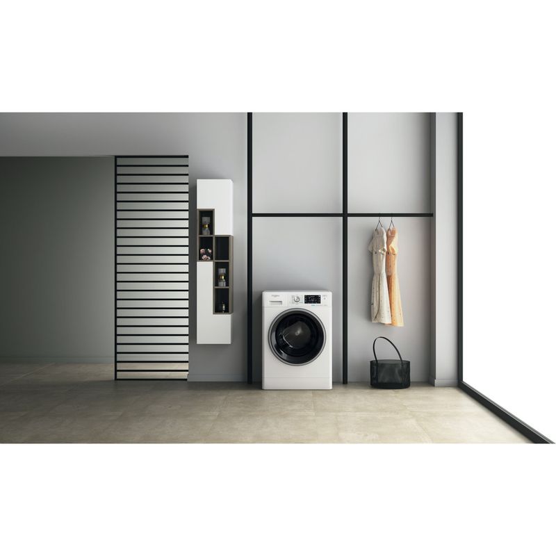 Whirlpool Lavasciugabiancheria A libera installazione FFWDD 107625 WBS IT Bianco Carica frontale Lifestyle frontal