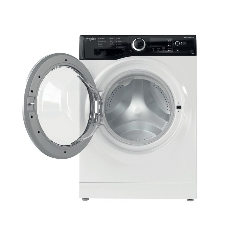 Whirlpool-Lavabiancheria-A-libera-installazione-WSB-622-S-IT-Bianco-Carica-frontale-E-Frontal-open